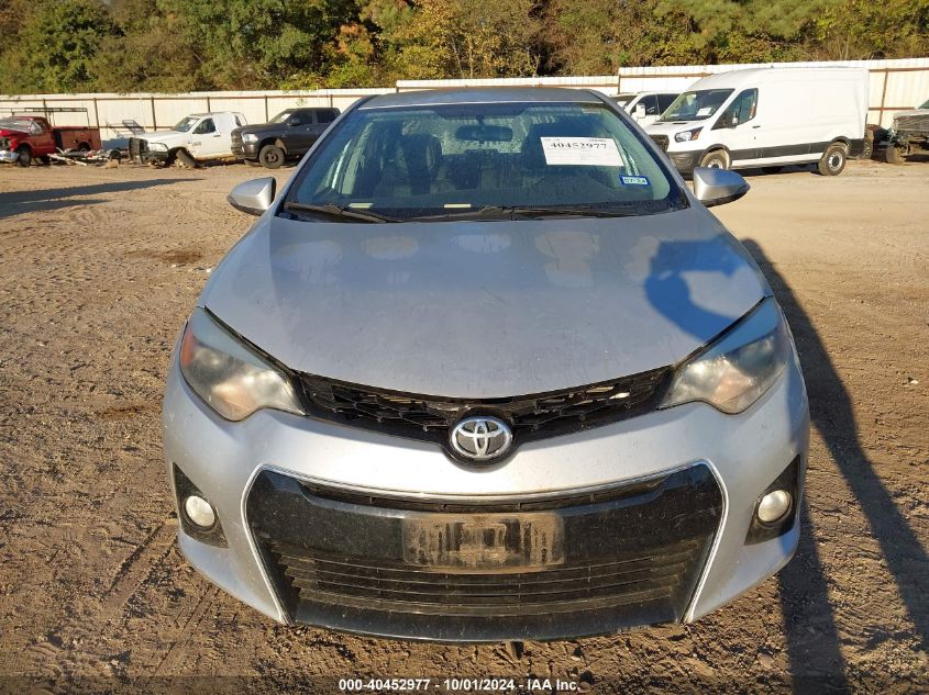 2014 Toyota Corolla L/Le/Le Pls/Prm/S/S Pls VIN: 5YFBURHE5EP040105 Lot: 40452977