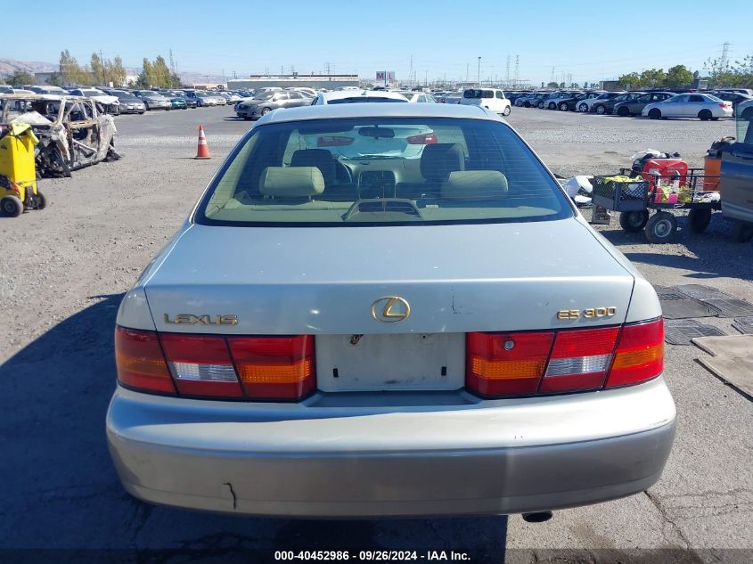 1999 Lexus Es 300 VIN: JT8BF28G1X5055184 Lot: 40452986