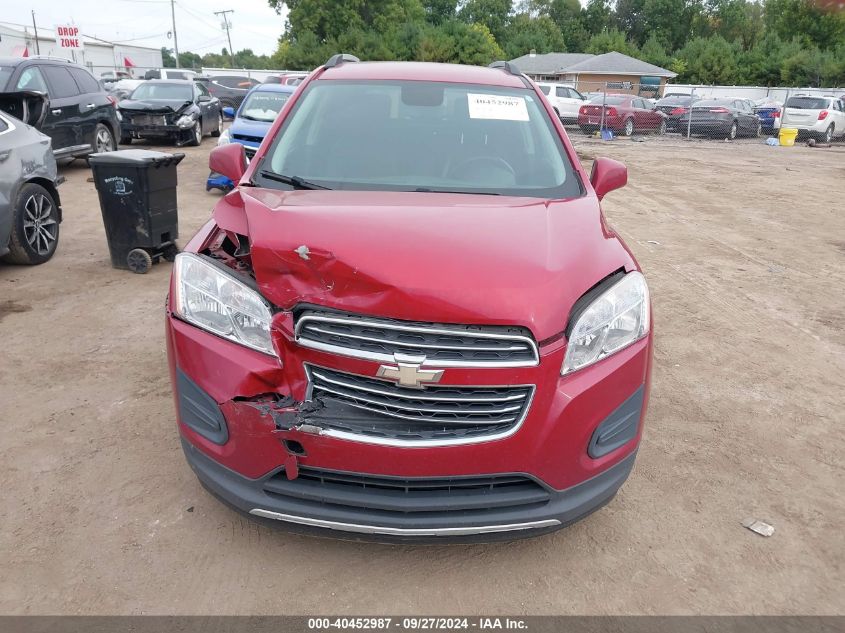 2015 Chevrolet Trax Lt VIN: KL7CJLSBXFB256568 Lot: 40452987