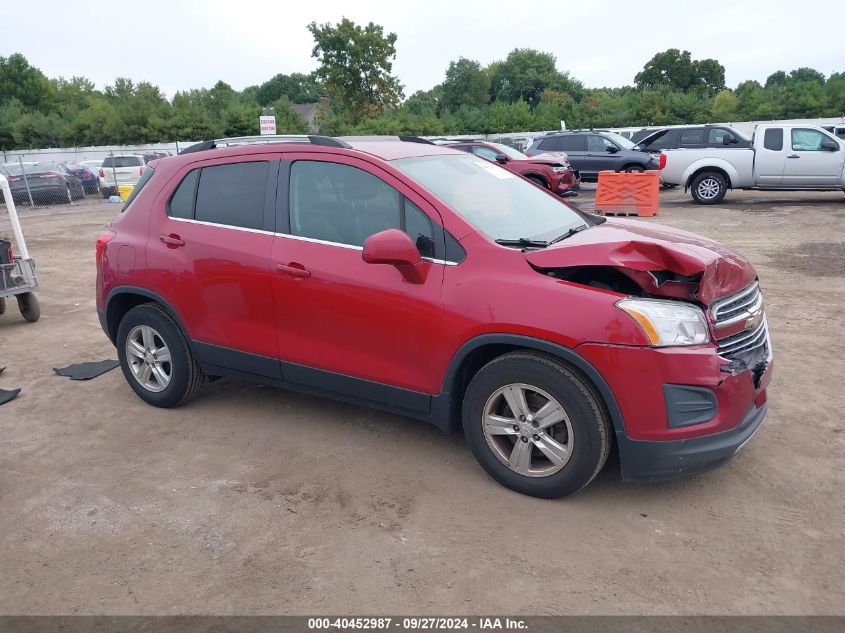 2015 Chevrolet Trax Lt VIN: KL7CJLSBXFB256568 Lot: 40452987