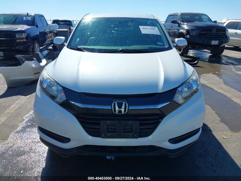 2016 Honda Hr-V Lx VIN: 3CZRU5H39GM744494 Lot: 40453005