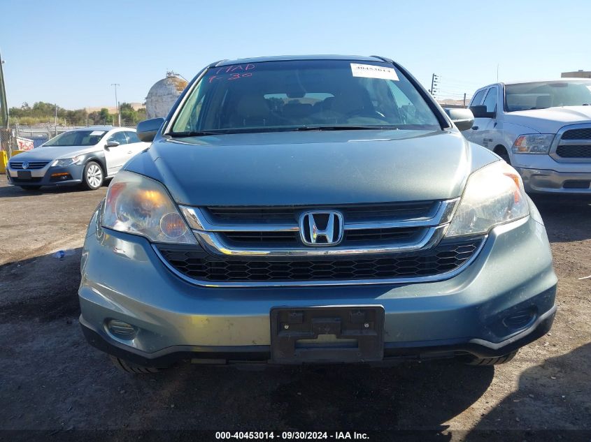 2010 Honda Cr-V Ex-L VIN: 5J6RE3H78AL027646 Lot: 40453014