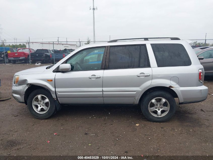 2006 Honda Pilot Ex VIN: 2HKYF18466H532881 Lot: 40453029