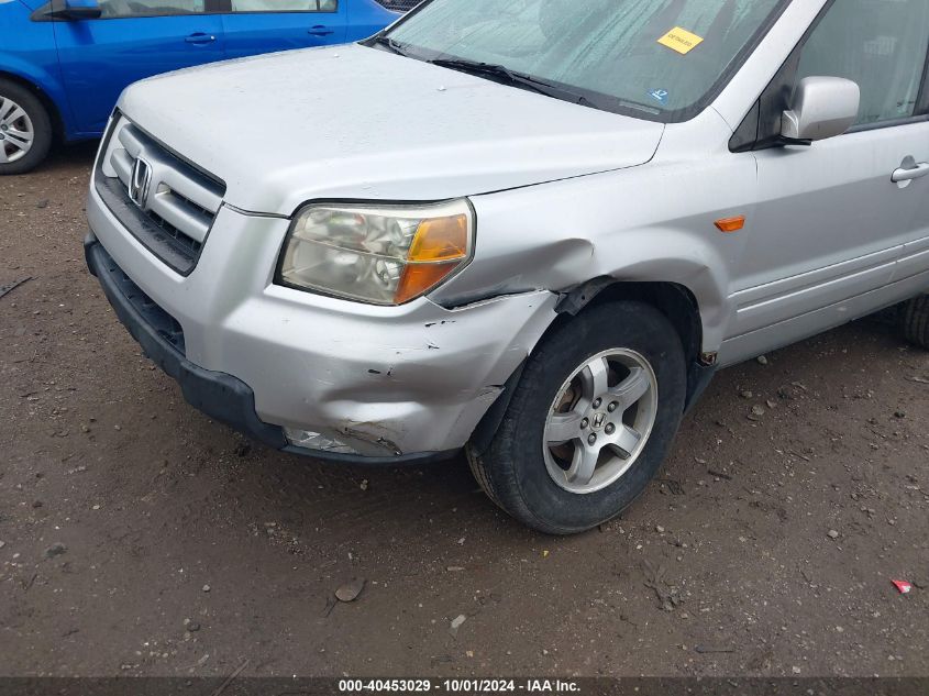 2006 Honda Pilot Ex VIN: 2HKYF18466H532881 Lot: 40453029