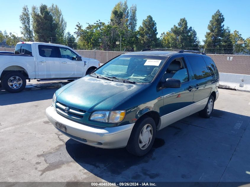 1998 Toyota Sienna Xle VIN: 4T3ZF13C0WU072614 Lot: 40453046