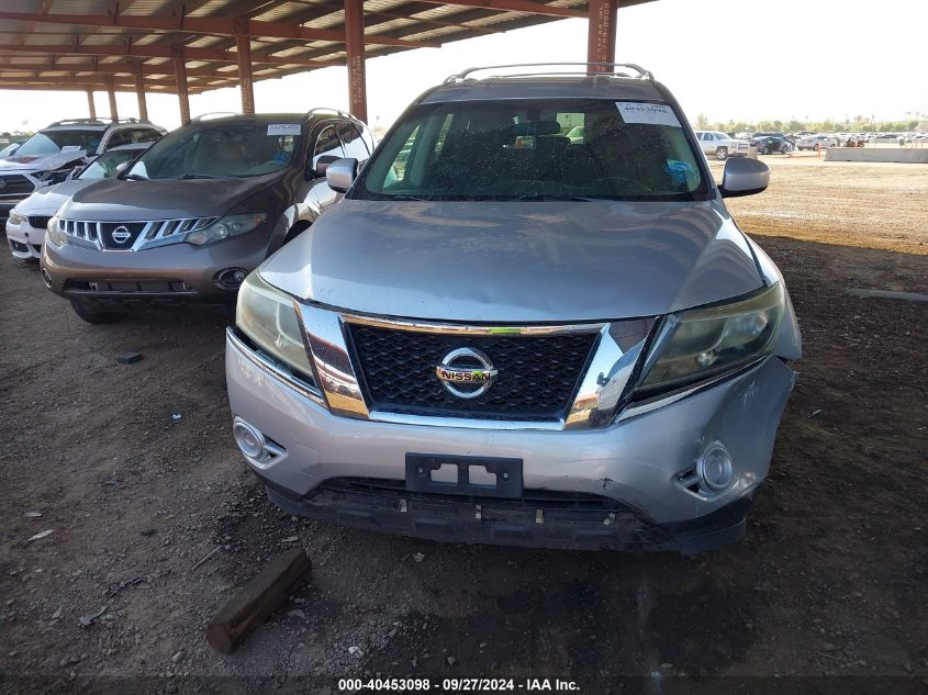 2013 Nissan Pathfinder Sv VIN: 5N1AR2MN9DC670996 Lot: 40453098