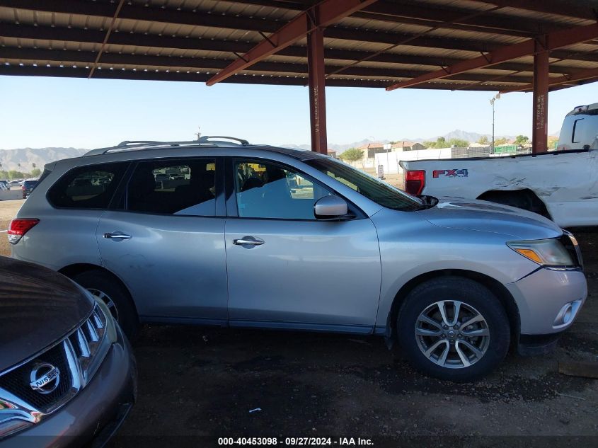 2013 Nissan Pathfinder Sv VIN: 5N1AR2MN9DC670996 Lot: 40453098