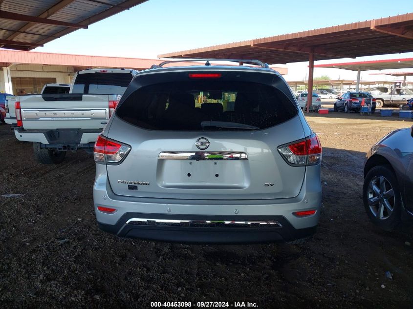 2013 Nissan Pathfinder Sv VIN: 5N1AR2MN9DC670996 Lot: 40453098