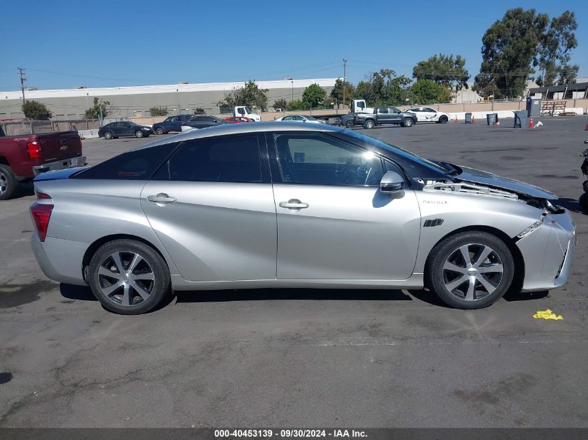 JTDBVRBD7GA000337 2016 Toyota Mirai