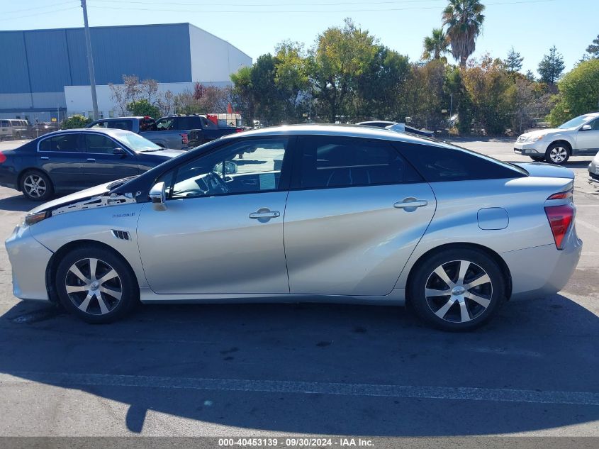 JTDBVRBD7GA000337 2016 Toyota Mirai