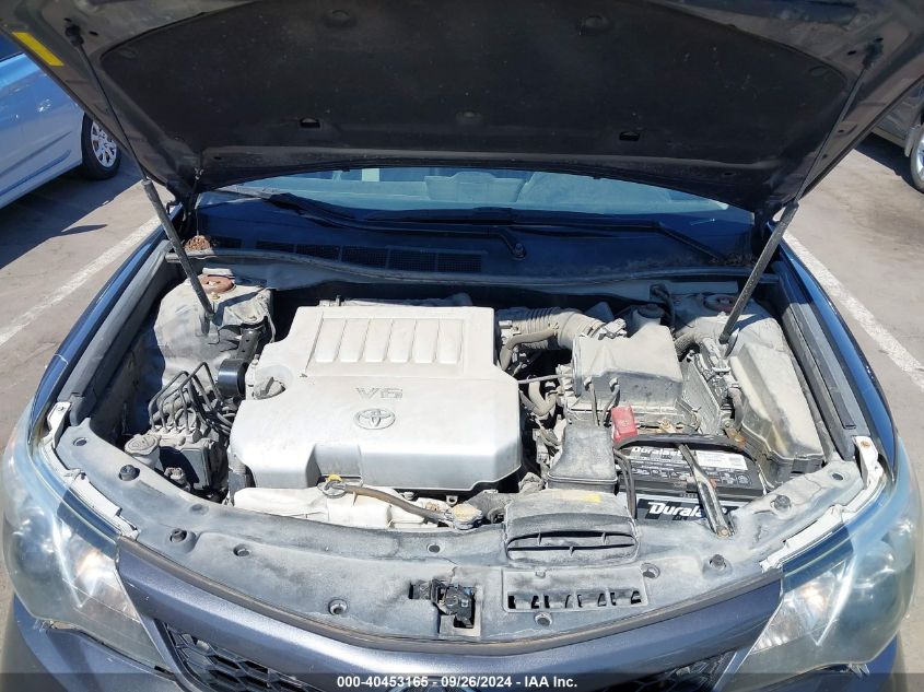 4T1BK1FK7CU512168 2012 Toyota Camry Se V6