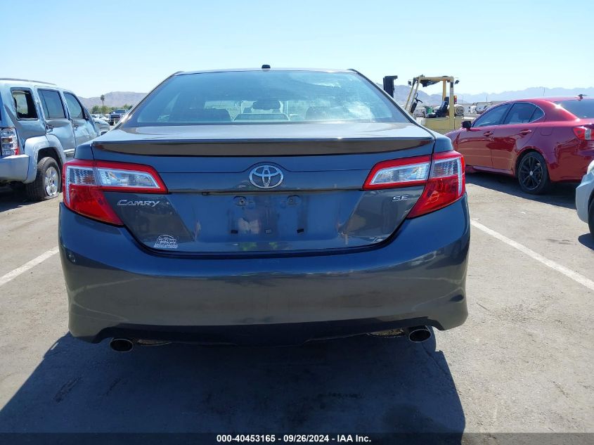 2012 Toyota Camry Se V6 VIN: 4T1BK1FK7CU512168 Lot: 40453165