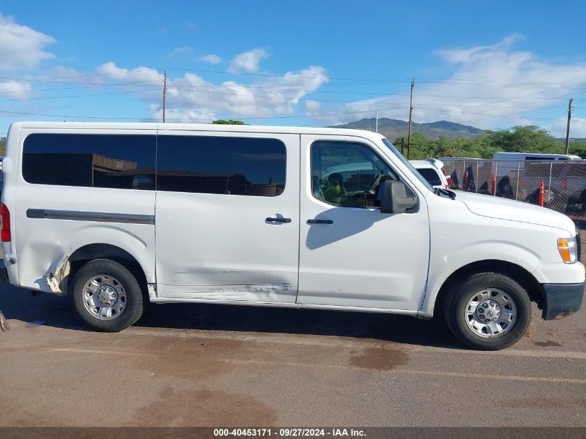 2013 Nissan Nv Passenger Nv3500 Hd S V6 VIN: 5BZBF0AA3DN202094 Lot: 40453171