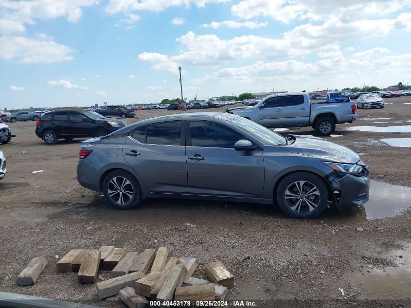 2022 Nissan Sentra Sv Xtronic Cvt VIN: 3N1AB8CVXNY320477 Lot: 40453179