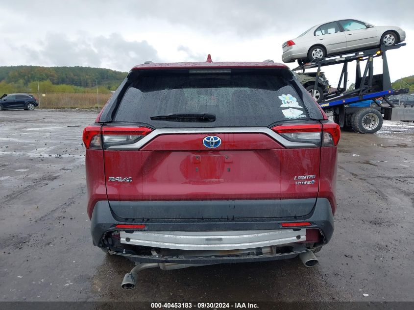 2020 Toyota Rav4 Hybrid Limited VIN: 4T3D6RFV0LU002046 Lot: 40453183