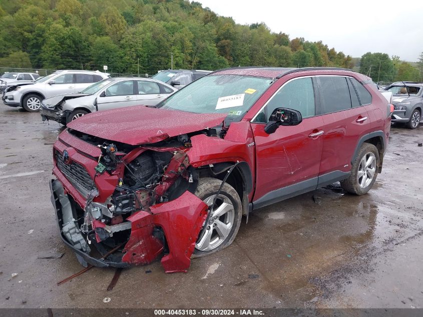 2020 Toyota Rav4 Hybrid Limited VIN: 4T3D6RFV0LU002046 Lot: 40453183