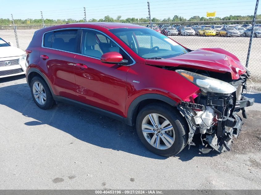 2018 Kia Sportage Lx VIN: KNDPMCAC5J7301384 Lot: 40453196