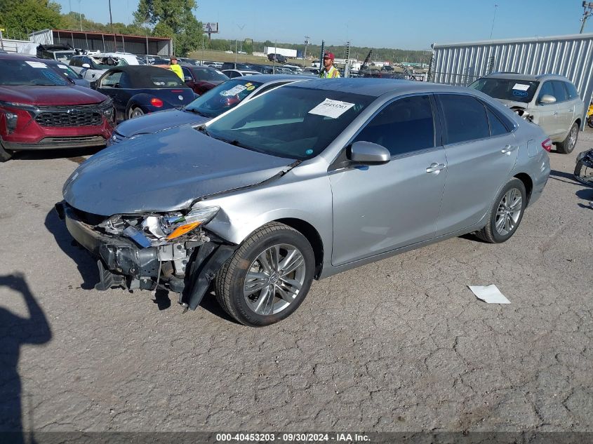 2016 Toyota Camry Le/Xle/Se/Xse VIN: 4T1BF1FK6GU179679 Lot: 40453203