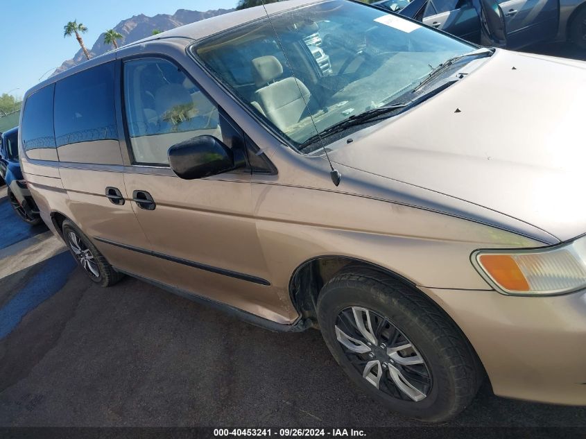 2001 Honda Odyssey Lx VIN: 2HKRL18571H608039 Lot: 40453241