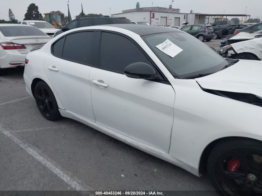 2018 Alfa Romeo Giulia Rwd VIN: ZARFAEBN8J7588970 Lot: 40453246