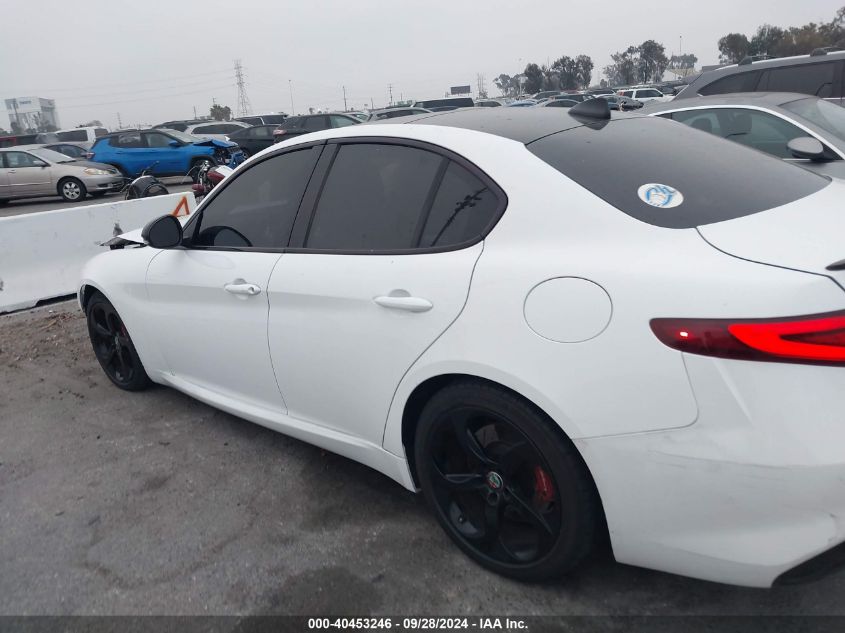 2018 Alfa Romeo Giulia Rwd VIN: ZARFAEBN8J7588970 Lot: 40453246