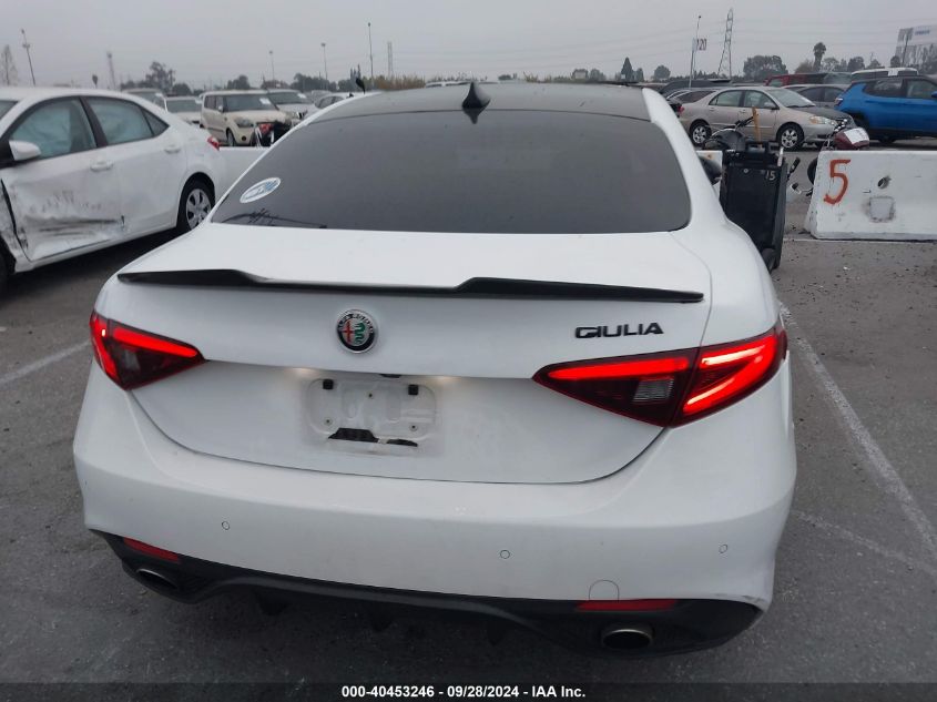 2018 Alfa Romeo Giulia Rwd VIN: ZARFAEBN8J7588970 Lot: 40453246