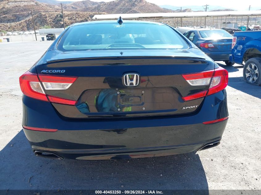 2019 Honda Accord Sport VIN: 1HGCV1F31KA045405 Lot: 40453250