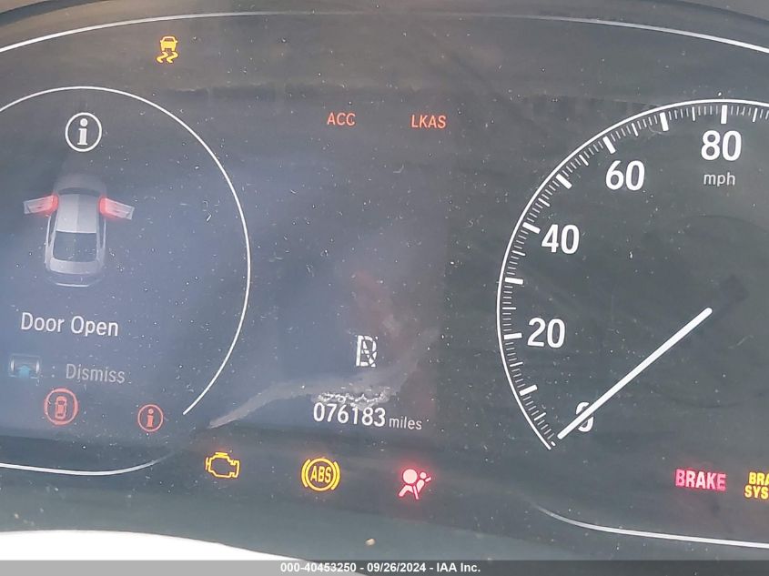 VIN 1HGCV1F31KA045405 2019 HONDA ACCORD SPORT