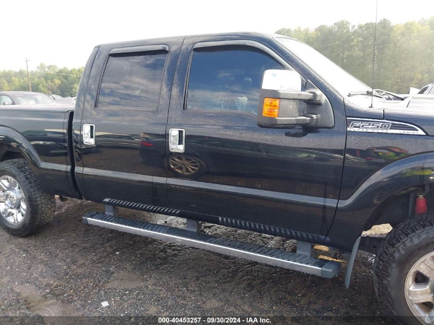 2016 Ford F-250 Lariat VIN: 1FT7W2B62GEC89664 Lot: 40453257