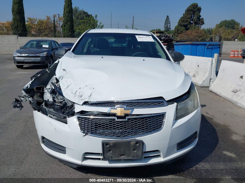 1G1PC5SH2C7286511 2012 Chevrolet Cruze Ls