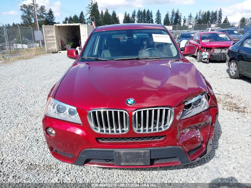 2013 BMW X3 xDrive28I VIN: 5UXWX9C54D0D07695 Lot: 40453275