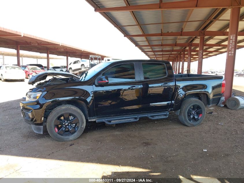 2021 Chevrolet Colorado 2Wd Short Box Lt VIN: 1GCGSCEN4M1107874 Lot: 40453311