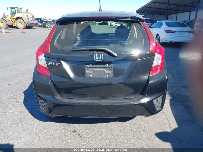 2016 Honda Fit Lx VIN: JHMGK5H54GS003339 Lot: 40453326