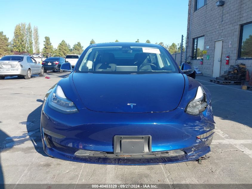 2018 Tesla Model 3 Long Range/Performance VIN: 5YJ3E1EB3JF063725 Lot: 40453329