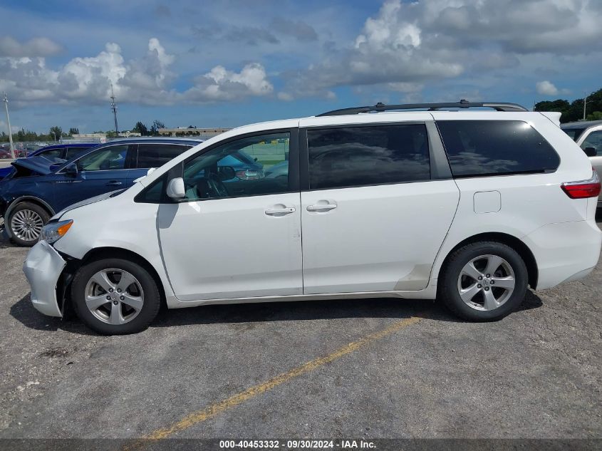 2015 Toyota Sienna Le VIN: 5TDKK3DC1FS575903 Lot: 40453332