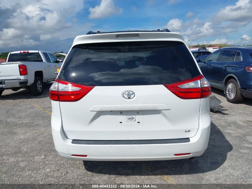 2015 Toyota Sienna Le VIN: 5TDKK3DC1FS575903 Lot: 40453332