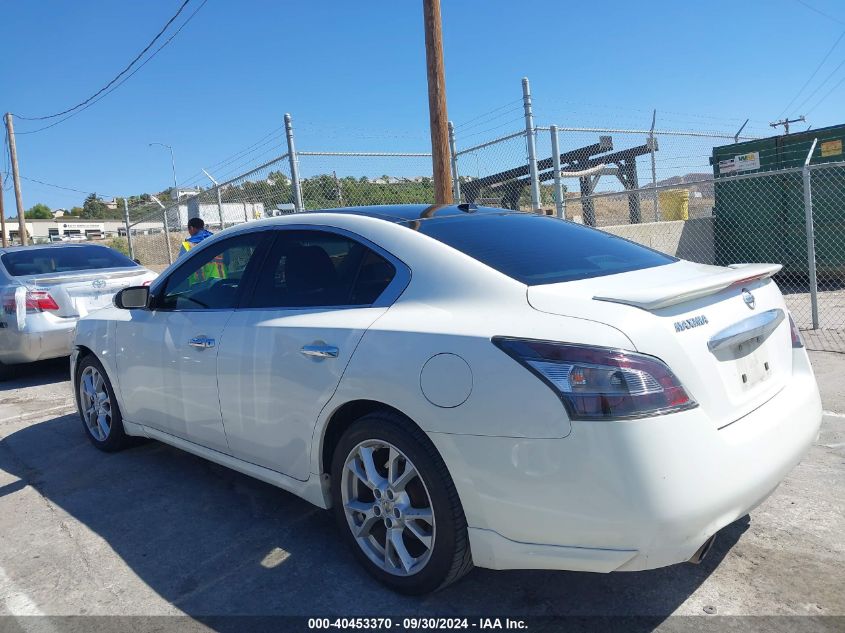 1N4AA5AP4DC845101 2013 Nissan Maxima 3.5 Sv