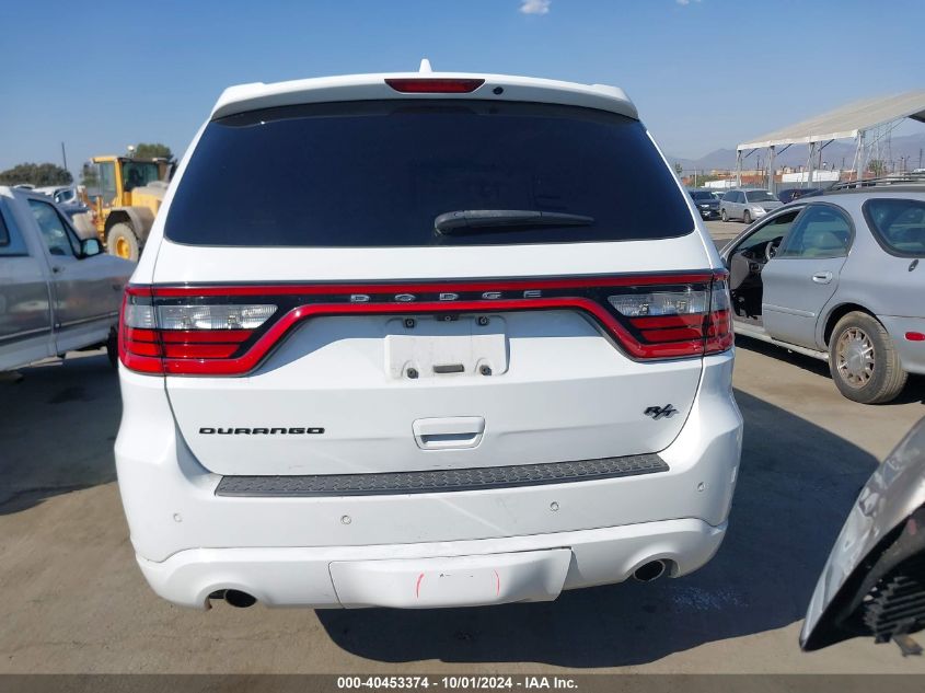 2015 Dodge Durango R/T VIN: 1C4SDHCT7FC759995 Lot: 40453374