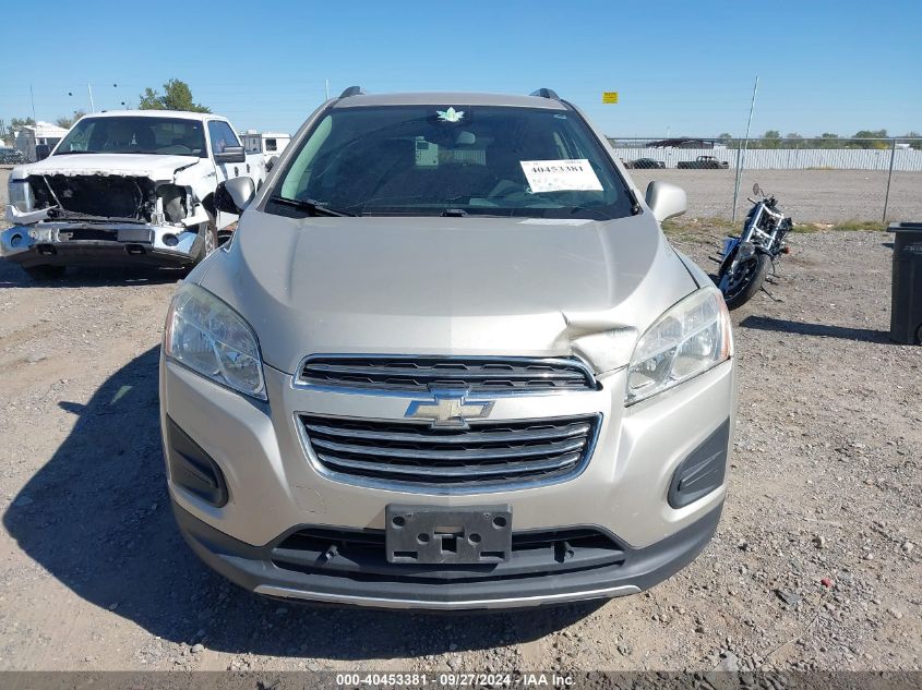 2016 Chevrolet Trax Lt VIN: 3GNCJPSB6GL280089 Lot: 40453381