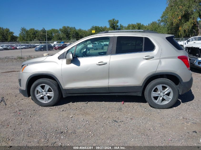 2016 Chevrolet Trax Lt VIN: 3GNCJPSB6GL280089 Lot: 40453381