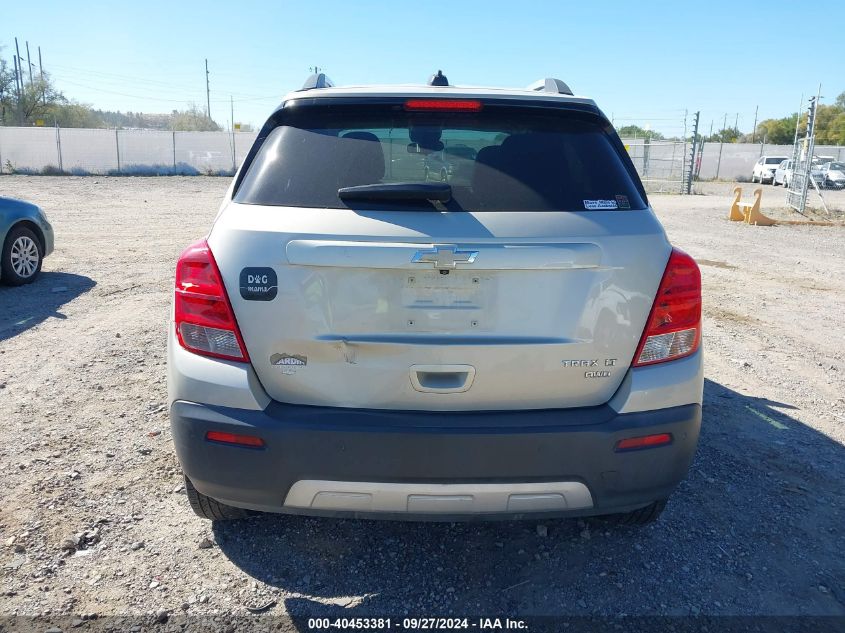 2016 Chevrolet Trax Lt VIN: 3GNCJPSB6GL280089 Lot: 40453381