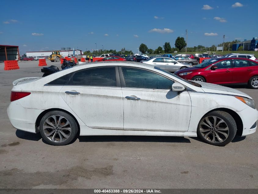 5NPEC4AB7EH815603 2014 Hyundai Sonata Se 2.0T