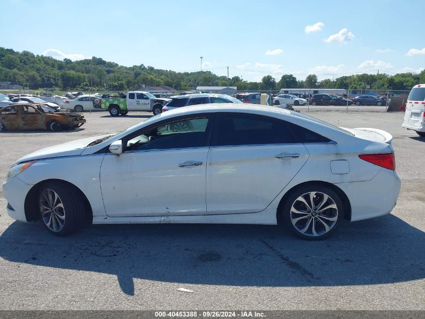 5NPEC4AB7EH815603 2014 Hyundai Sonata Se 2.0T