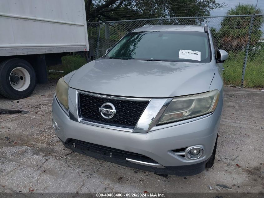 2014 Nissan Pathfinder S/Sv/Sl/Platinum VIN: 5N1AR2MN4EC646123 Lot: 40453406