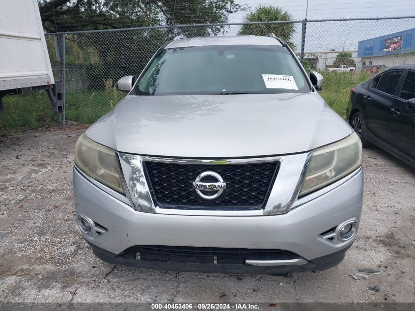 2014 Nissan Pathfinder S/Sv/Sl/Platinum VIN: 5N1AR2MN4EC646123 Lot: 40453406