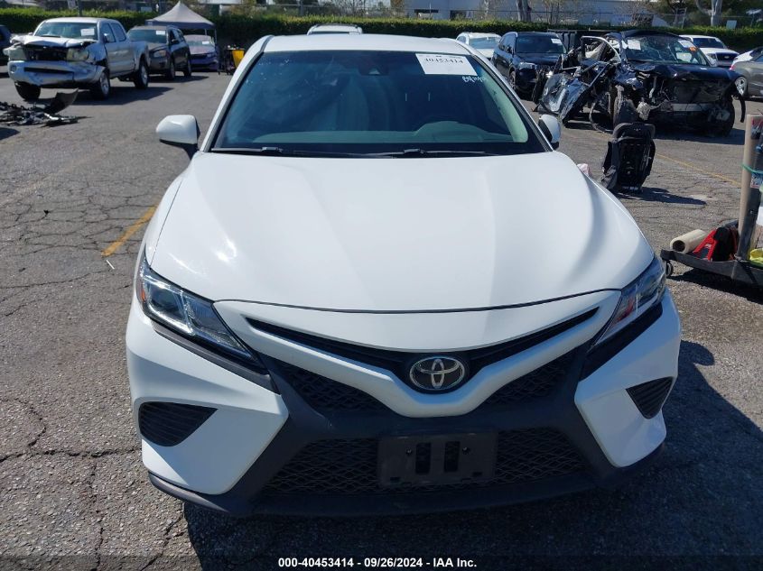 2018 Toyota Camry Se VIN: 4T1B11HKXJU524506 Lot: 40453414