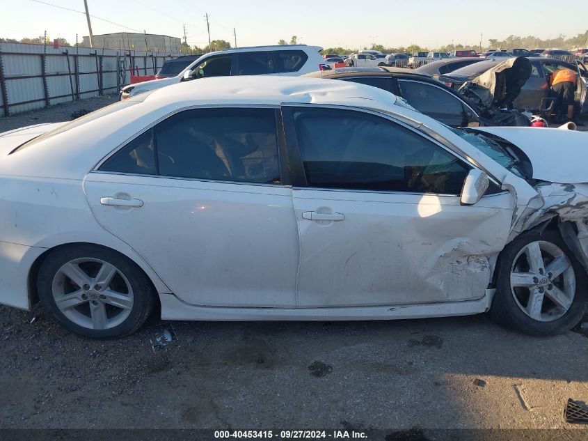 2014 Toyota Camry Se VIN: 4T1BF1FK6EU870160 Lot: 40453415