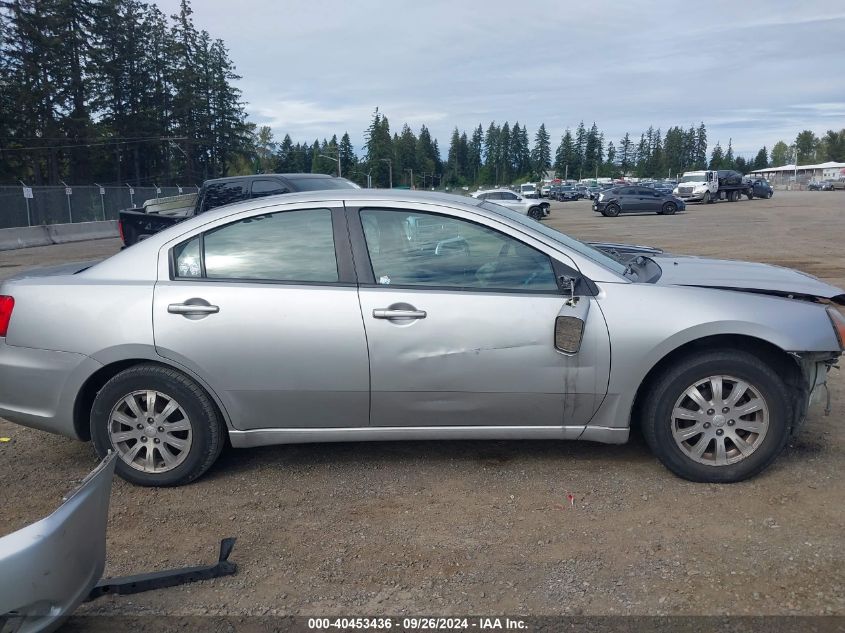 2009 Mitsubishi Galant Es/Sport Edition VIN: 4A3AB36F69E025543 Lot: 40453436