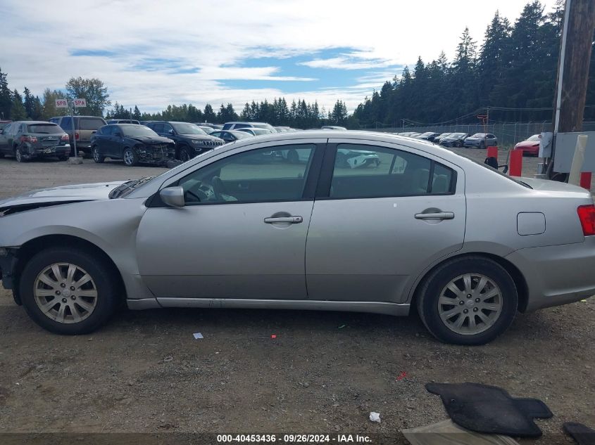 2009 Mitsubishi Galant Es/Sport Edition VIN: 4A3AB36F69E025543 Lot: 40453436