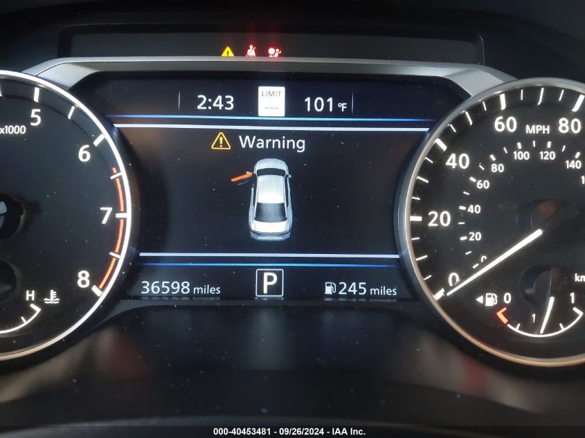 1N4BL4EV9KC106126 2019 Nissan Altima 2.5 Sl